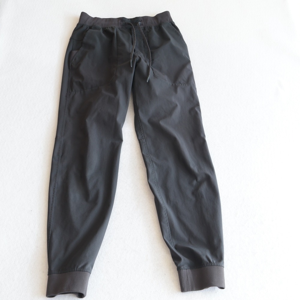 Lululemon ABC Jogger Mens Small Black Warpstreme Athletic Stretch Pants